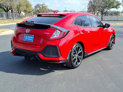 2019 Honda Civic Hatchback Sport